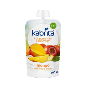 Kabrita Mango and Apple puree with sweet goat milk cream Pouch 100 g