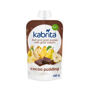 Kabrita cocoa pudding with fruit, cereal and goat cream Pouch 100 g