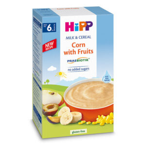 HiPP Corn with Fruit Organic Milk & Cereal 250 g_image1