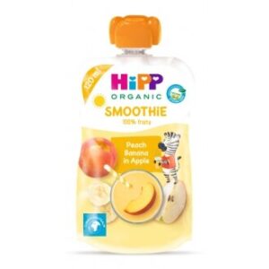 HiPP Hippis Smoothie Drink Peach Banana Apple 120 g_image1