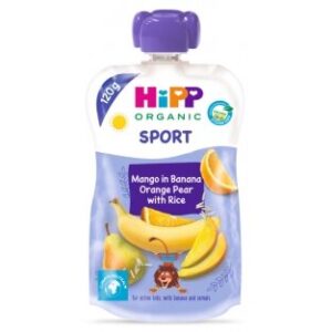 HiPP Hippis Sport Banana Orange Pear and Mango with Rice 120 g_image1