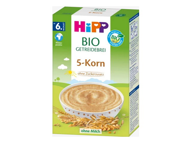 HiPP 5 Grain Organic Baby Cereal 200 g