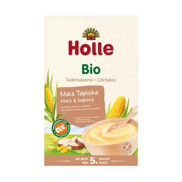 Holle Organic Corn and Tapioca Porridge 250 g_image1