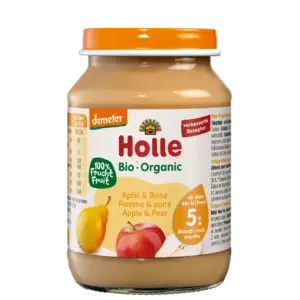 Holle Apple & Pear Puree 190 g