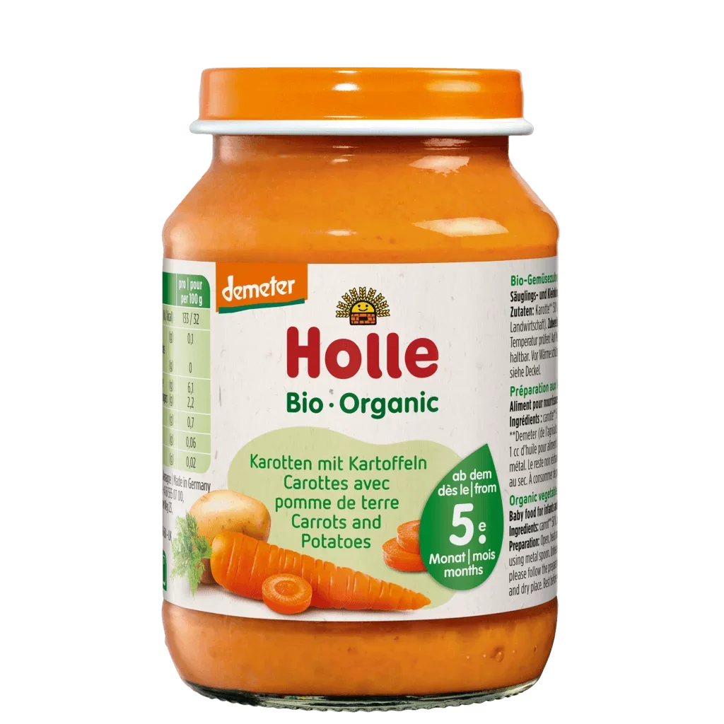 Holle Carrots & Potatoes Puree 190 g