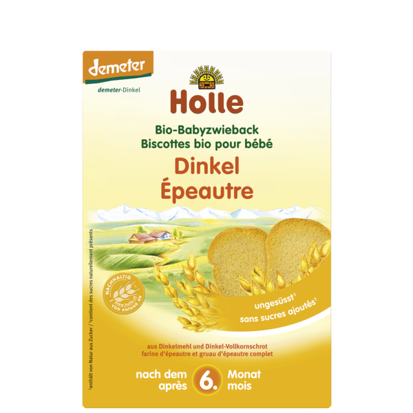 Holle Organic Spelt Baby Rusk 200 g_image1