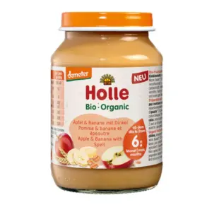 Holle Apple & Pear with Oat Puree 190 g