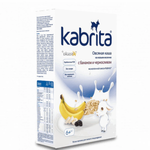 Kabrita Oat Cereal with Banana & Prune and goat milk 180 g