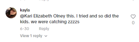 calmed and made to fall a sleep