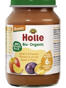 Holle Apple and Plum Puree 190 g
