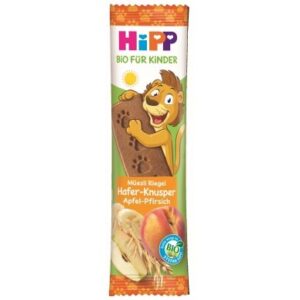 HiPP Lion Muesli Bar Crispy Oats Apple Peach 20 g
