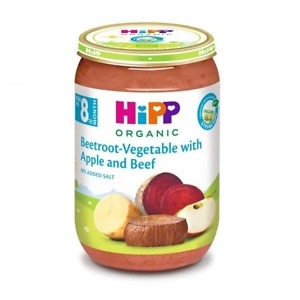 HiPP Beetroot-Vegetable with Apple and Beef Puree 220 g