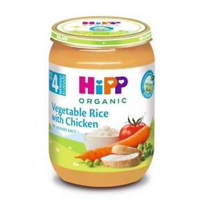 HiPP Vegetables with Rice and Chicken Puree 190 g