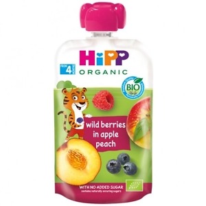 HiPP Hippis Wild Berries in Apple Peach Puree 100 g