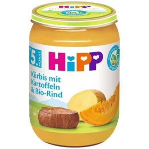 HiPP pumpkin with potatoes and organic beef puree 190 g_image1