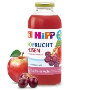HiPP Red Grape in Apple with Iron Juice Drink 500 ml_image1