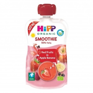 HiPP Hippis Smoothie Drink Apple Banana Berries 120 g