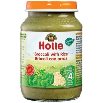 Holle Broccoli and rice puree 190 g