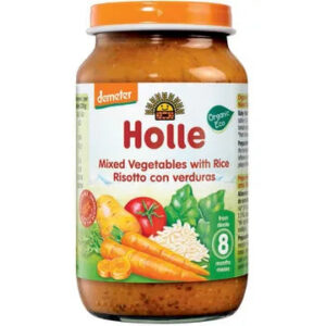 Holle Mixed Vegetables with Rice Puree 220 g