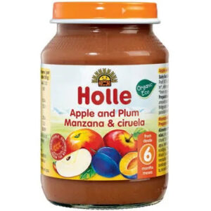 Holle Apple and Plum Puree 190 g