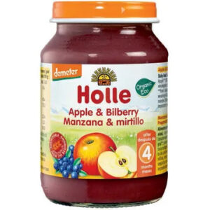 Holle Apple & Blueberry Puree 190 g