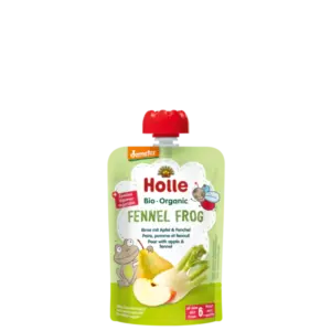 Holle Fennel Frog - Pouch pear with apple & fennel 100 g_image1