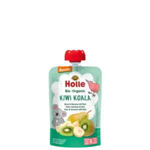 Holle Kiwi Koala - Pouch pear & banana with kiwi 100 g_image1