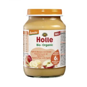 Holle Apple & Banana with Spelt Puree 190 g
