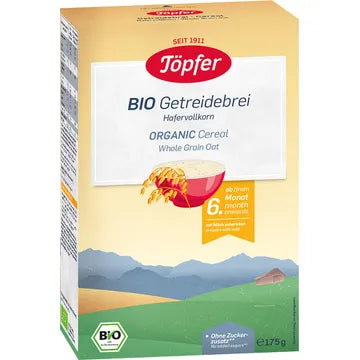 Topfer whole grain oat cereal 175 g