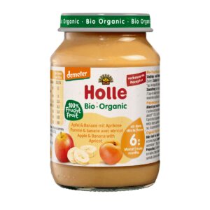 Holle Apple & Banana with Apricot Puree 190 g