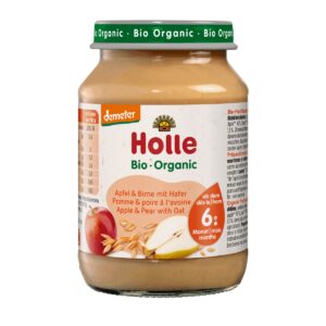 Holle Apple & Pear with Oat Puree 190 g