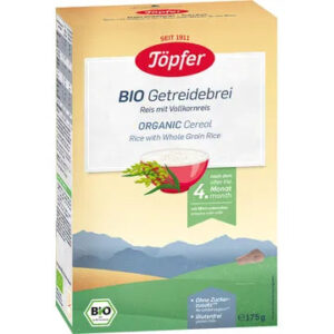 Topfer rice cereal whole-grain rice 175 g