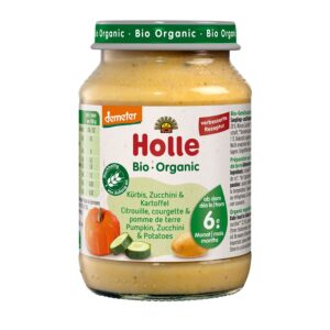 Holle Potato, Pumpkin & Zucchini Puree 190 g