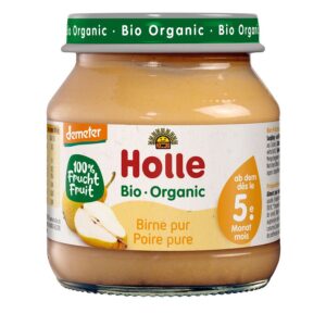 Holle 100 % Pear Puree 125 g