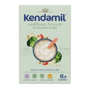 Kendamil Cauliflower, Broccoli & Tomato Bake Milk Porridge 150 g