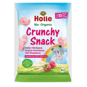 Holle Organic Crunchy Snack Oat-Raspberry 30 g