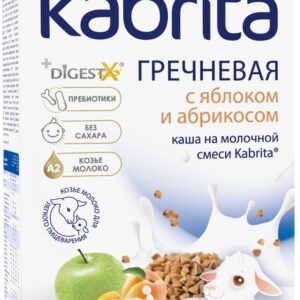 Kabrita Buckwheat Cereal with Apple and Apricot With Goat Milk 180 g