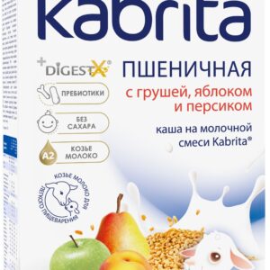 Kabrita Wheat Cereal with Pear, Apple and Peach With Goat Milk 180 g