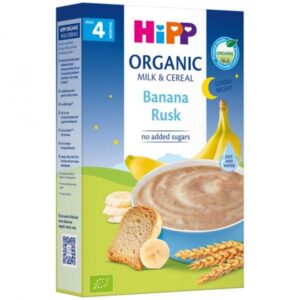 HiPP Good Night Banana Rusk Organic Milk & Cereal 250 g