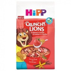HiPP Crunchy Lions with Vanilla and Dried Strawberries 300 g