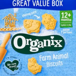 Organix Farm Animal Biscuits 100 g