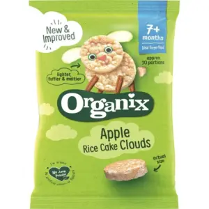 Organix Apple Rice Cake Clouds 40 g